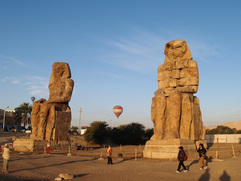 Colossi of Memnon in Luxor Colossi of Memnon in Luxor